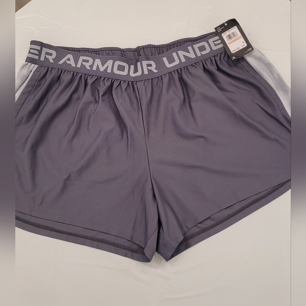 Under Armour Charcoal Performance Shorts - Picture 5 of 5